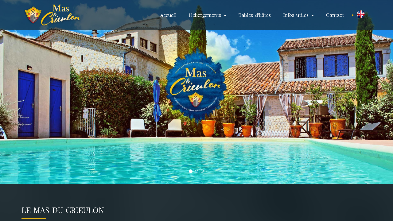Capture d'écran de http://www.maslecrieulon.com/ 
